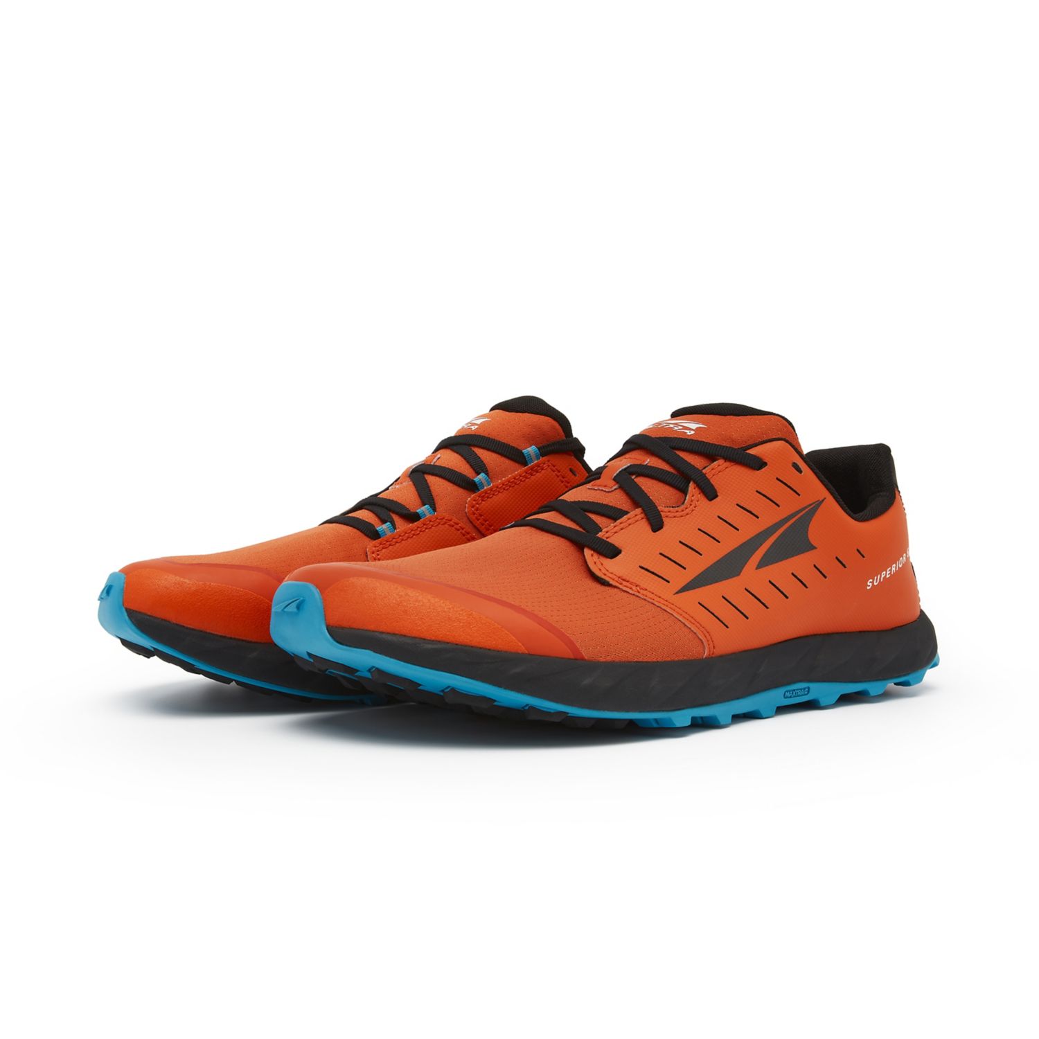 Altra Superior 5 Men's Trail Running Shoes Orange / Black | South Africa-95436819